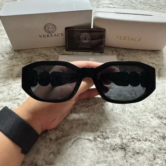 Versace | Accessories | Versace Black Sporty Wraparound  display picture 3